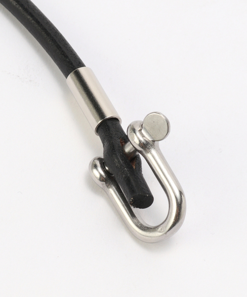 ED ROBERT JUDSON（エドロバートジャドソン）の「ED ROBERT JUDSON / エドロバート ジャドソン coil holder key cord（キーケース/キーアクセサリー・メンズ・ブラック・FREE）」の3枚目の写真