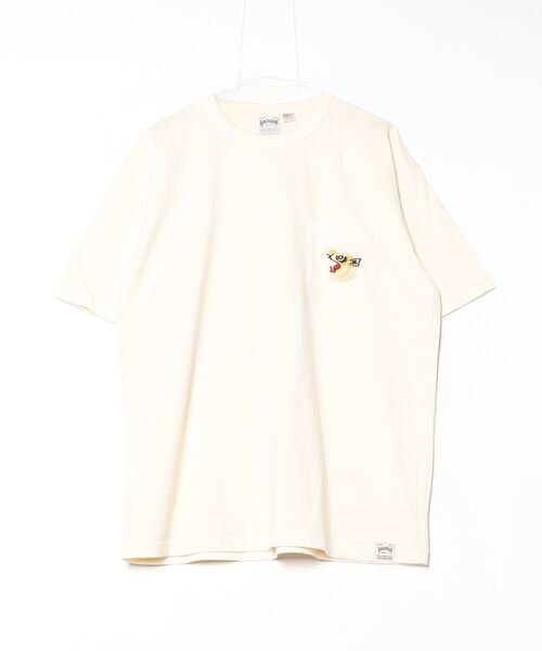 tシャツ HOUSTON / PIGMENT CRACKD PT SOUVENIR TEE（TIGER） / 22299 レディース メンズ セール】HOUSTON / PIGMENT CRACKD PT SOUVENIR TEE（TIGER