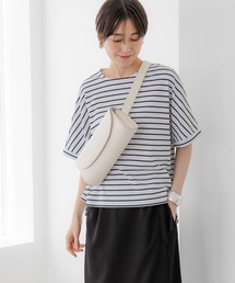 Elura | サマ見えリラックスボーターTシャツ/318894(Tシャツ/カットソー)