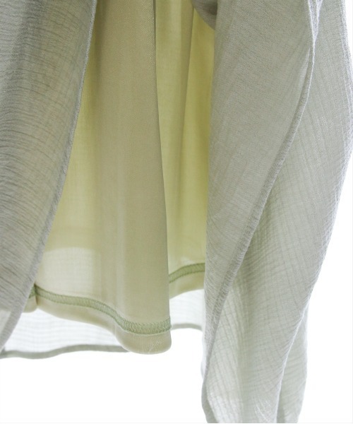 CLEAR BASIC（クリアベーシック）の「【低身長サイズ有】ウエスト切替ノースリーブワンピース[スタイルアップ レイヤード 大人]≪SS新作≫（ワンピース・レディース・ミント/オフホワイト/ブラック・F/XS）」の17枚目の写真