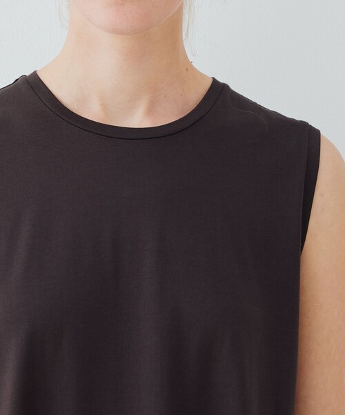 GALERIE VIE(ギャルリー ヴィー)の「ファインコットン テントラインワンピース(ワンピース・レディース・ブルー系その他2/ダークネイビー/チャコールグレー/ネイビー・FREE)」の7枚目の写真