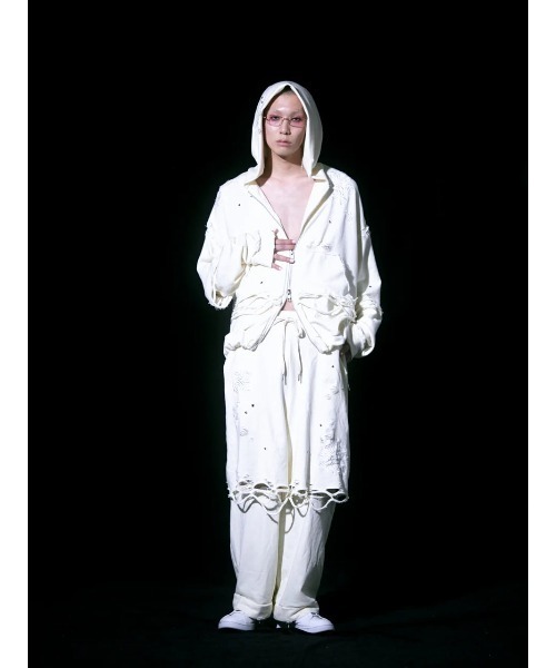 neith.（ネイス）の「neith./ネイス/Rose Crush Sweat Pants（スウェットパンツ・レディース・ピンク/ホワイト・FREE）」の22枚目の写真