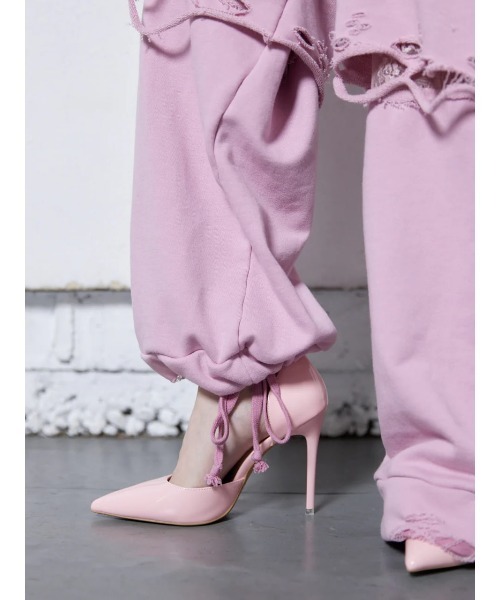 neith.（ネイス）の「neith./ネイス/Rose Crush Sweat Pants（スウェットパンツ・レディース・ピンク/ホワイト・FREE）」の16枚目の写真