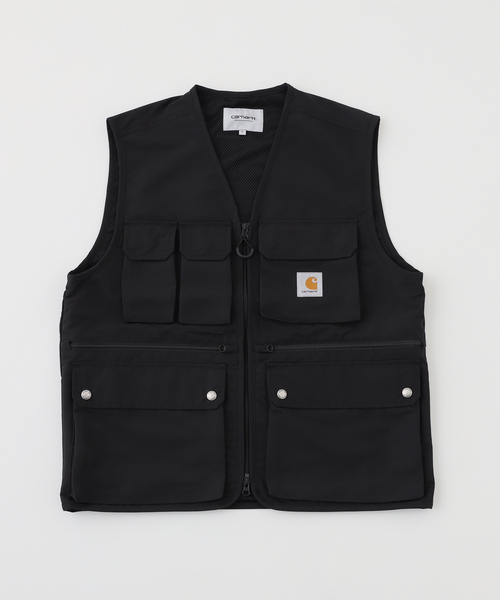 Carhartt WIP(カーハートダブリューアイピー)の「CARHARTT WIP / カーハート ダブリューアイピー IRWIN VEST I034505(ブルゾン・メンズ・ブラック・MEDIUM)」の1枚目の写真