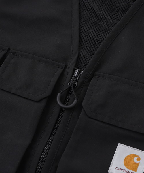 Carhartt WIP(カーハートダブリューアイピー)の「CARHARTT WIP / カーハート ダブリューアイピー IRWIN VEST I034505(ブルゾン・メンズ・ブラック・MEDIUM)」の4枚目の写真