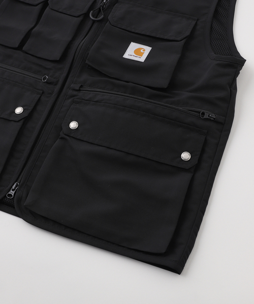 Carhartt WIP(カーハートダブリューアイピー)の「CARHARTT WIP / カーハート ダブリューアイピー IRWIN VEST I034505(ブルゾン・メンズ・ブラック・MEDIUM)」の5枚目の写真