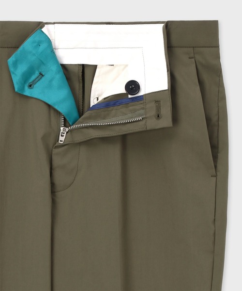 PS Paul Smith（ピーエスポールスミス）の「パフォーマンステクスチャー テーパードトラウザーズ / 152700 EC922P（その他パンツ・メンズ・ブラック/カーキ・XX-LARGE/X-LARGE/MEDIUM/LARGE/SMALL）」の3枚目の写真