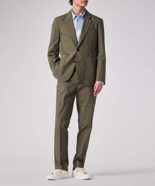 PS Paul Smith（ピーエスポールスミス）の「パフォーマンステクスチャー テーパードトラウザーズ / 152700 EC922P（その他パンツ・メンズ・ブラック/カーキ・XX-LARGE/X-LARGE/MEDIUM/LARGE/SMALL）」の7枚目の写真