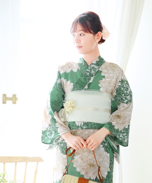 【新品】KIMONOMACHI キモノマチ　オリジナル モダン柄 浴衣 吸水速乾 新品】KIMONOMACHI キモノマチ オリジナル モダン柄 浴衣 吸水速乾