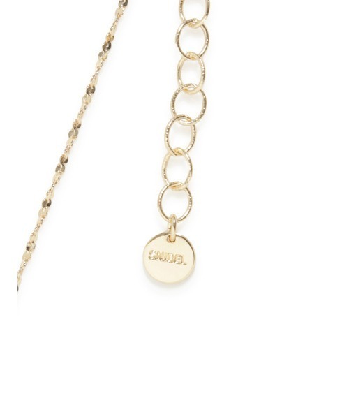 SNIDEL（スナイデル）の「ストーンモチーフネックレス（ネックレス・レディース・シルバー/ゴールド/アイボリー・FREE）」の10枚目の写真