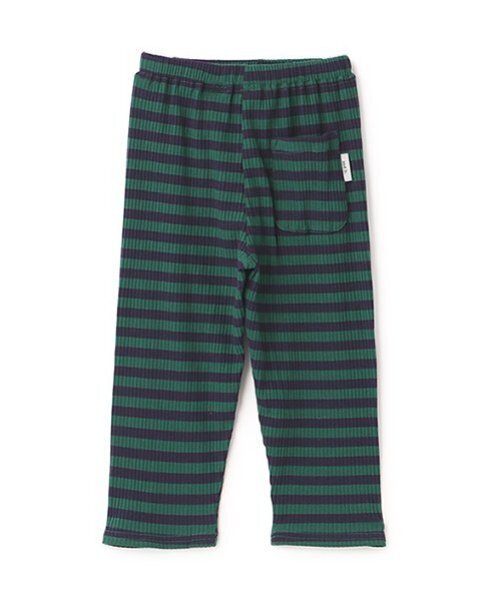 and D. petit main（アンドディープティマイン）の「【365D.】防汚ボーダーリブ7分レギンス（レギンス/スパッツ・キッズ・ブラック/レモンイエロー/グレー/グリーン/ピンク・130cm/90cm/100cm/110cm/120cm/140cm）」の16枚目の写真