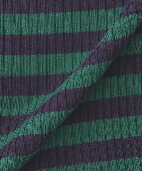 and D. petit main（アンドディープティマイン）の「【365D.】防汚ボーダーリブ7分レギンス（レギンス/スパッツ・キッズ・ブラック/レモンイエロー/グレー/グリーン/ピンク・130cm/90cm/100cm/110cm/120cm/140cm）」の8枚目の写真