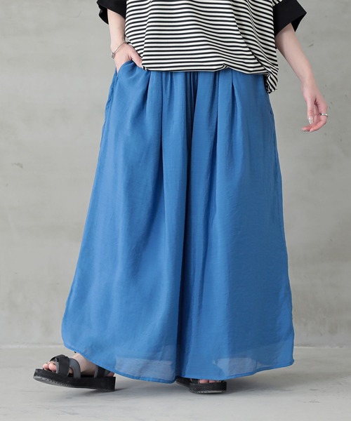 n'OrLABEL（ノアールレーベル）の「『シアースカーチョ』（その他パンツ・レディース・グリーン/ブラウン/ブラック/ブルー・FREE）」の4枚目の写真