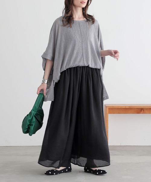 n'OrLABEL（ノアールレーベル）の「『シアースカーチョ』（その他パンツ・レディース・グリーン/ブラウン/ブラック/ブルー・FREE）」の9枚目の写真