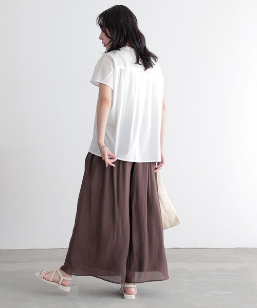 n'OrLABEL（ノアールレーベル）の「『シアースカーチョ』（その他パンツ・レディース・グリーン/ブラウン/ブラック/ブルー・FREE）」の12枚目の写真