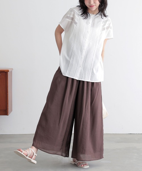 n'OrLABEL（ノアールレーベル）の「『シアースカーチョ』（その他パンツ・レディース・グリーン/ブラウン/ブラック/ブルー・FREE）」の13枚目の写真