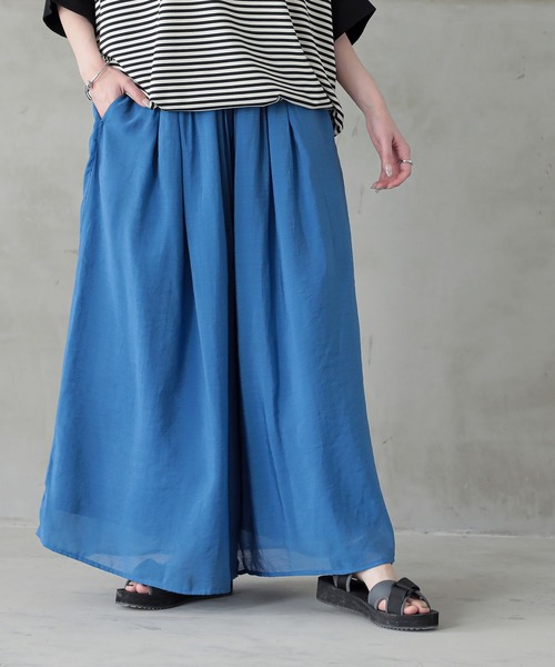 n'OrLABEL（ノアールレーベル）の「『シアースカーチョ』（その他パンツ・レディース・グリーン/ブラウン/ブラック/ブルー・FREE）」の15枚目の写真