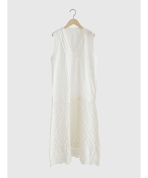 FIKA.(フィーカ)の「Lace switched sleeveless onepiece(ワンピース・レディース・アイボリー/ブラック・MEDIUM)」の22枚目の写真