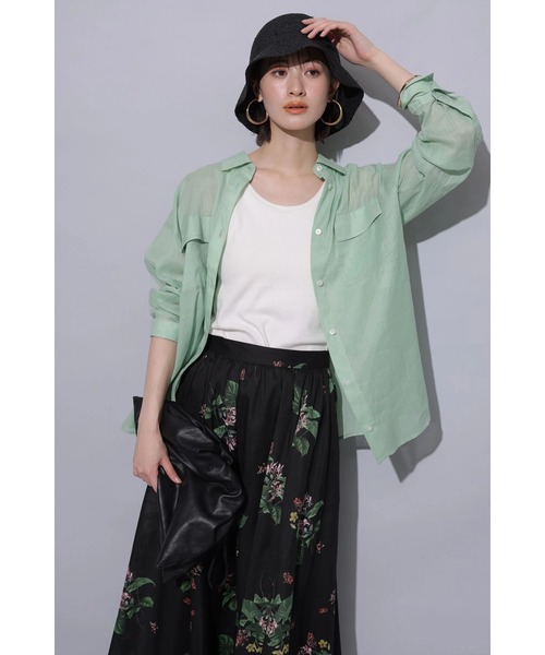 シアーシャツ新品！完売！アルページュストーリー シアーシャツ | シャツ・ブラウス | Arpege story（アルページュ