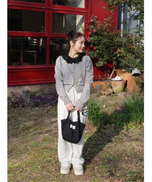 JUMELLE（ジュメロ）の「【Casselini】レース付け襟ネックレス（付け襟・レディース・ホワイト・FREE）」の5枚目の写真