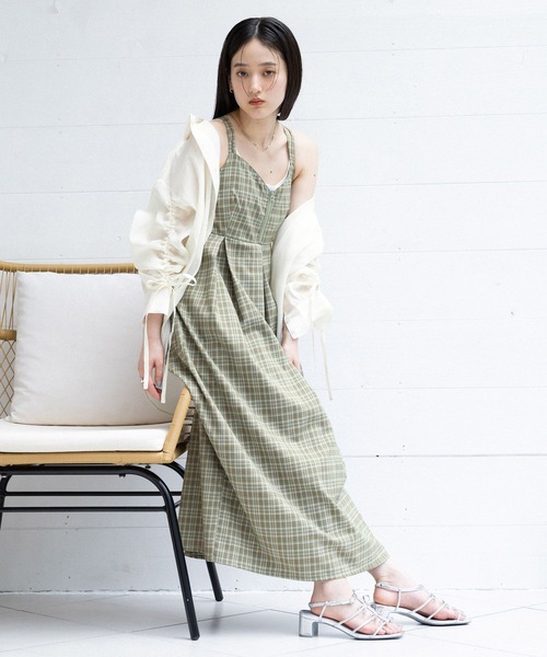 RAGEBLUE（レイジブルー）の「袖シャーリングBIGシアーシャツ（シャツ/ブラウス・レディース・ホワイト/ブラック/ライトピンク/レッド・FREE）」の12枚目の写真