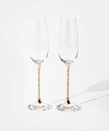 SWAROVSKI（スワロフスキー）の「Swarovski Toasting Flutes? スワロフスキー フルート シャンパングラス グラス（グラス/マグカップ/タンブラー）」