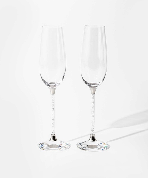 セール】Swarovski Toasting Flutes? スワロフスキー フルート
