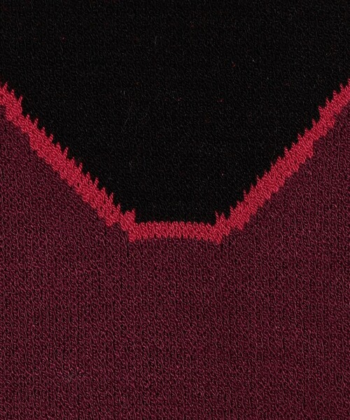 Molly Goddard（モリー ゴダード）の「Molly Goddard NATASHA JUMPER ジャカードニット（ニット/セーター・レディース・レッド・S）」の2枚目の写真