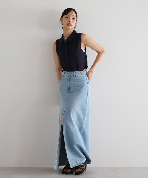 model：H165 着用サイズ：FREE
