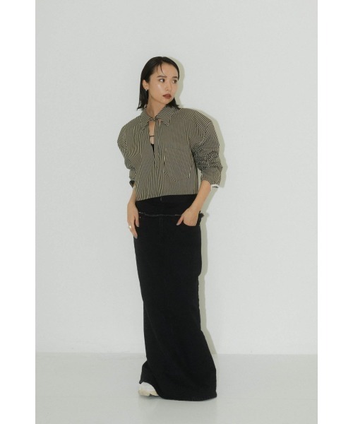 Knuth Marf(クヌースマーフ)の「docking maxi denim skirt(スカート・レディース・ブラック/その他・MEDIUM/SMALL/X-SMALL)」の15枚目の写真