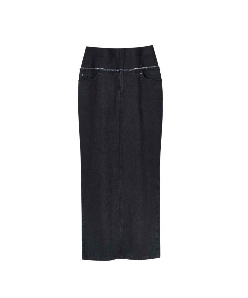 Knuth Marf(クヌースマーフ)の「docking maxi denim skirt(スカート・レディース・ブラック/その他・MEDIUM/SMALL/X-SMALL)」の18枚目の写真