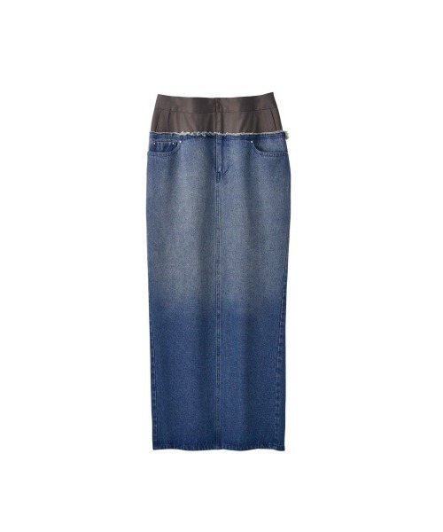 Knuth Marf(クヌースマーフ)の「docking maxi denim skirt(スカート・レディース・ブラック/その他・MEDIUM/SMALL/X-SMALL)」の19枚目の写真