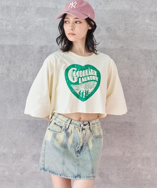 ANAP(アナップ)の「ウォッシュ 加工 デニム ミニ スカート(スカート・レディース・ブルー・S/M)」の15枚目の写真