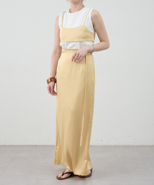 日本未入荷★Karen Millen サテンタイトスカート サテン Karen Millen(カレンミレン) スカート(レディース
