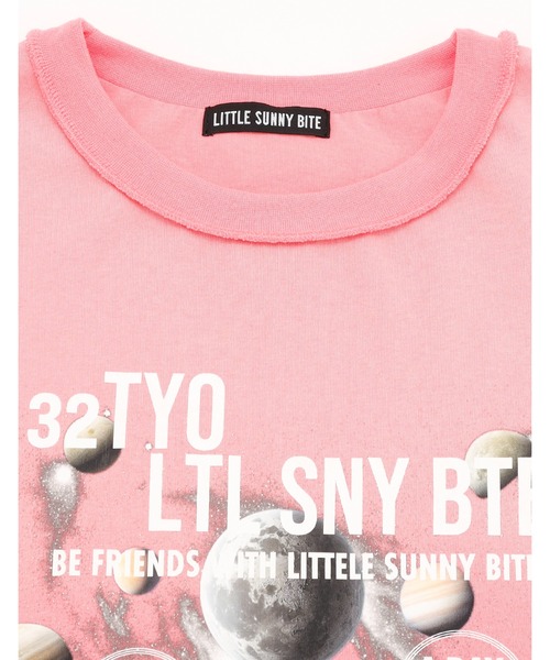 Little sunny bite（リトルサニーバイト）の「cosmic big tee（Tシャツ/カットソー・レディース・ブルー/ブラック/ピンク・SMALL/MEDIUM）」の19枚目の写真