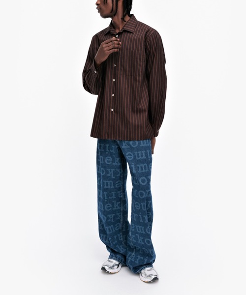 marimekko（マリメッコ）の「【kioski】 Jokapoika / cotton shirt（シャツ/ブラウス・レディース・パープル/ブラック・SMALL/X-SMALL/MEDIUM/LARGE）」の13枚目の写真