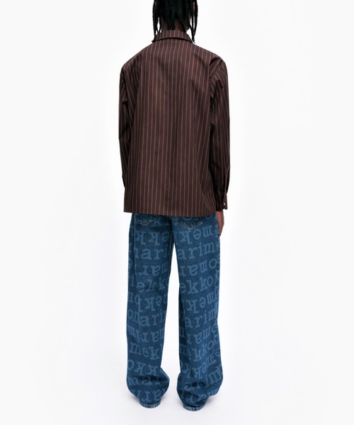 marimekko（マリメッコ）の「【kioski】 Jokapoika / cotton shirt（シャツ/ブラウス・レディース・パープル/ブラック・SMALL/X-SMALL/MEDIUM/LARGE）」の14枚目の写真