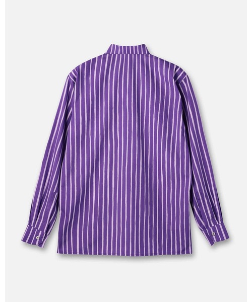 marimekko（マリメッコ）の「【kioski】 Jokapoika / cotton shirt（シャツ/ブラウス・レディース・パープル/ブラック・SMALL/X-SMALL/MEDIUM/LARGE）」の11枚目の写真