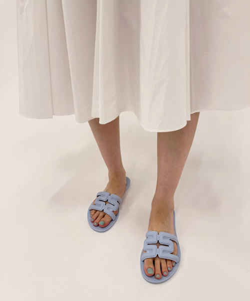 melissa（メリッサ）の「【melissa/メリッサ】 Mデザインサンダル（サンダル・レディース・ピンク/サックスブルー・36/37/38）」の4枚目の写真