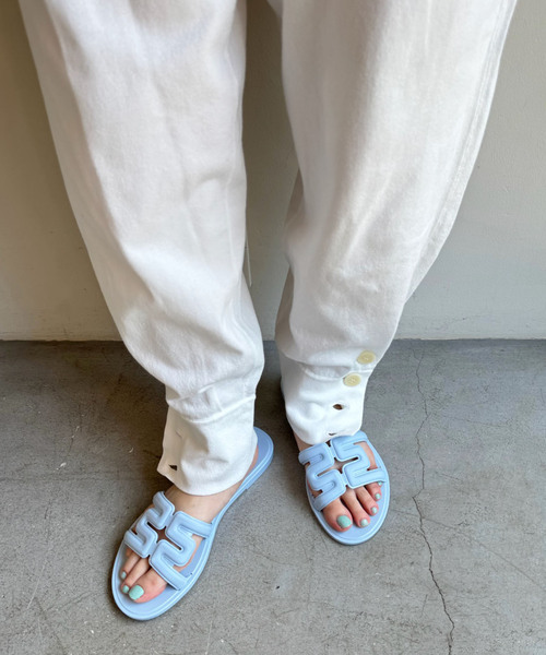 melissa（メリッサ）の「【melissa/メリッサ】 Mデザインサンダル（サンダル・レディース・ピンク/サックスブルー・36/37/38）」の6枚目の写真