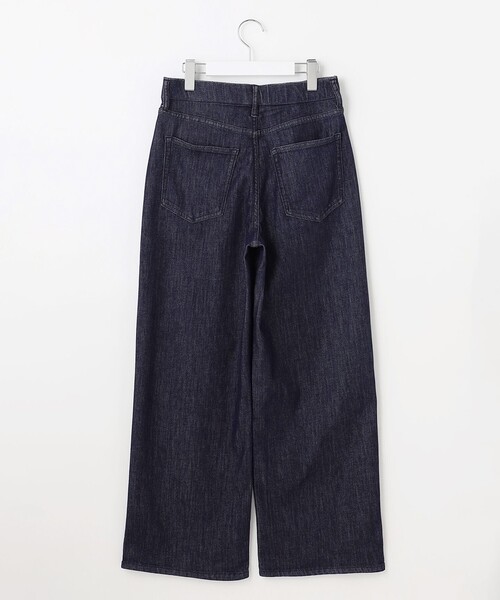 自由区(ジユウク)の「ウスカルデニムワイドストレート パンツ(デニムパンツ・レディース・ネイビー系/ダルブルー系/ダルブルー系9/アイボリー・32)」の22枚目の写真