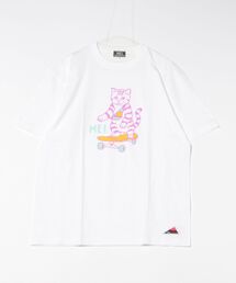 MEI（メイ）の「【MEI/メイ】別注 アニマルプリント オーバーサイズ Tシャツ（Tシャツ/カットソー）」