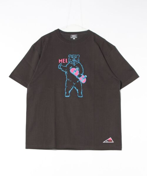 MEI(メイ)の「【MEI/メイ】別注 アニマルプリント オーバーサイズ Tシャツ(Tシャツ/カットソー・メンズ・ホワイト系その他2/ホワイト系その他3/ベージュ系その他3/ブルー系その他2/ホワイト系その他/ブラック系その他・LARGE/MEDIUM)」の22枚目の写真