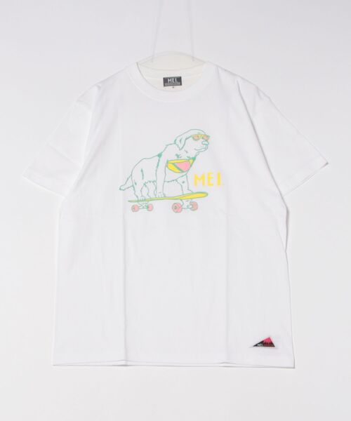 MEI(メイ)の「【MEI/メイ】別注 アニマルプリント オーバーサイズ Tシャツ(Tシャツ/カットソー・メンズ・ホワイト系その他2/ホワイト系その他3/ベージュ系その他3/ブルー系その他2/ホワイト系その他/ブラック系その他・LARGE/MEDIUM)」の21枚目の写真