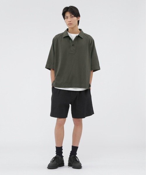 MHL.（エムエイチエル）の「DRY LIGHT LOOPBACK JERSEY TOP（Tシャツ/カットソー・メンズ・ブルー系その他4/グレー系8・LARGE/MEDIUM）」の3枚目の写真