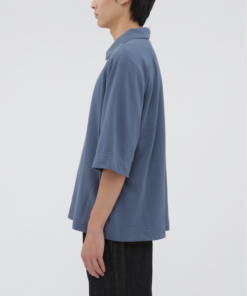 MHL.（エムエイチエル）の「DRY LIGHT LOOPBACK JERSEY TOP（Tシャツ/カットソー・メンズ・ブルー系その他4/グレー系8・LARGE/MEDIUM）」の6枚目の写真