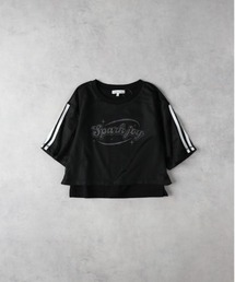 Right-on | 【VIVIAN BLUE】メッシュドッキングトップス(Tシャツ/カットソー)