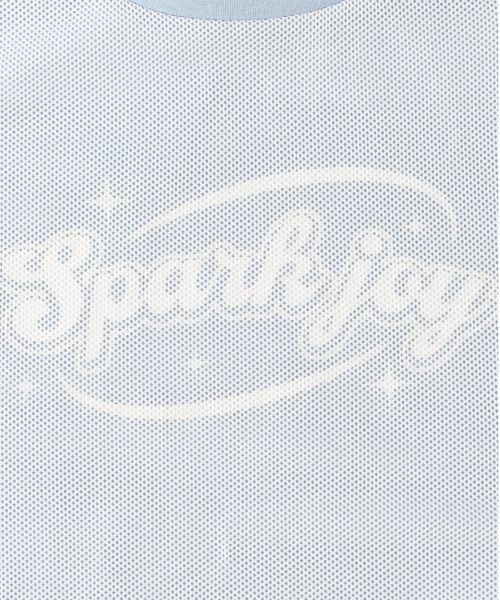 Right-on（ライトオン）の「【VIVIAN BLUE】メッシュドッキングトップス（Tシャツ/カットソー・キッズ・ブラック/サックスブルー・140/150/160/130）」の5枚目の写真