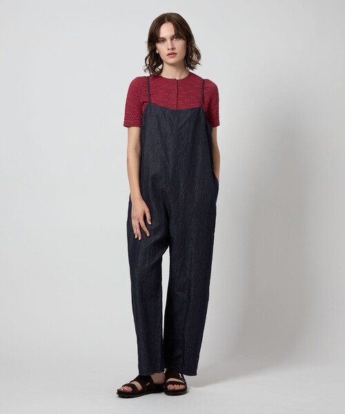 Steven Alan（スティーブンアラン）の「＜Steven Alan＞シュリンク ジャージー ハーフスリーブ カーディガン（カーディガン/ボレロ・レディース・レッド/ブラック/オフホワイト・FREE）」の8枚目の写真