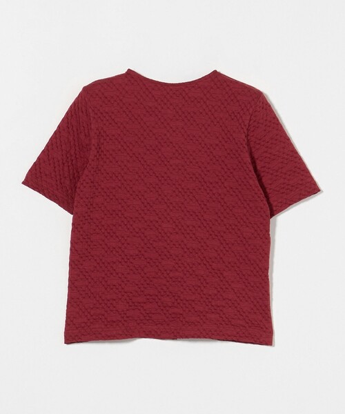 Steven Alan（スティーブンアラン）の「＜Steven Alan＞シュリンク ジャージー ハーフスリーブ カーディガン（カーディガン/ボレロ・レディース・レッド/ブラック/オフホワイト・FREE）」の12枚目の写真